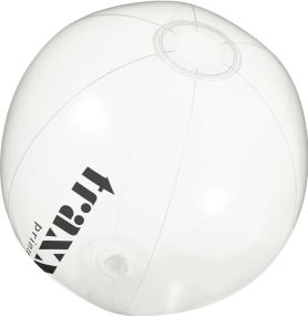 Transparenter Wasserball Ibiza als Werbeartikel