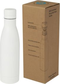 Vasa RCS-zertifizierte Kupfer-Vakuum Isolierflasche aus recyceltem Edelstahl, 500 ml als Werbeartikel