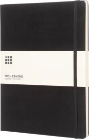 Moleskine Classic Hardcover Notizbuch XL – liniert als Werbeartikel