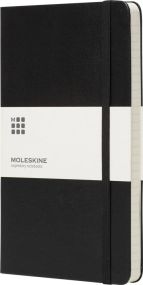 Moleskine Classic Hardcover Notizbuch Taschenformat – liniert als Werbeartikel