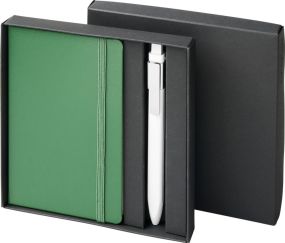 Moleskine Bundle Geschenkbox für ein Notizbuch und Stift als Werbeartikel