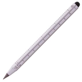 Tintenloser Stift mit Lineal Ruloid als Werbeartikel