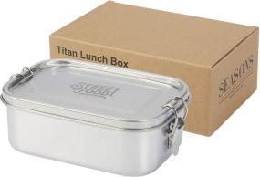 Titan Lunchbox aus recyceltem Edelstahl als Werbeartikel