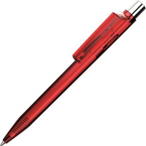Uma-Pen Kugelschreiber On Top transparent SI als Werbeartikel