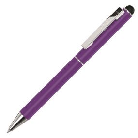 Uma-Pen Touchpen Metallkugelschreiber Straight SI Touch als Werbeartikel