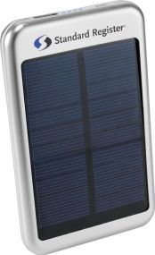 Bask 4000 mAh Solar Powerbank als Werbeartikel