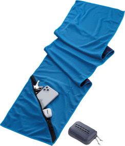 TROIKA Fitness-Handtuch Schwitzableiter Cooling Towel als Werbeartikel