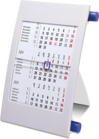 Tischkalender Classic 2, 6-sprachig als Werbeartikel
