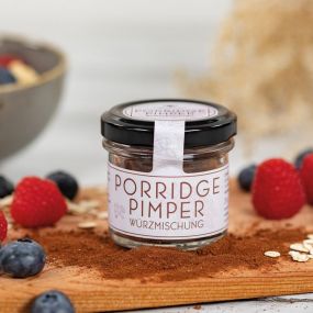 Porridge Pimper als Werbeartikel