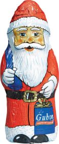 Gubor Weihnachtsmann - neutrale Ware als Werbeartikel