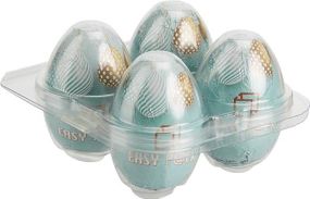 4er Eier-Box ohne Werbebanderole als Werbeartikel