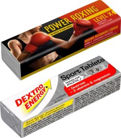 DEXTRO ENERGY* Stange - SPORT + Vitamine & Magnesium als Werbeartikel