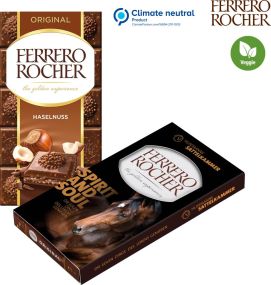FERRERO Rocher Schokoladentafel im Schuber als Werbeartikel