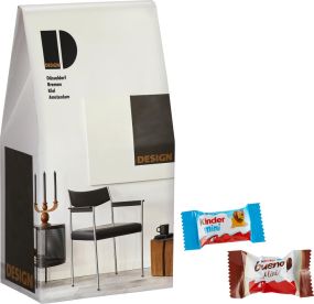 Maxi-Promo-Pack Kinder Schokolade Mini & Kinder bueno Mini Mix von Ferrero als Werbeartikel