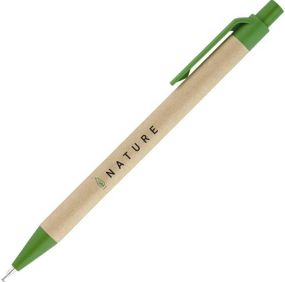 Schreibset Leaf mit Kugelschreiber und Minenbleistift als Werbeartikel