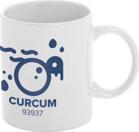 Tasse aus Keramik 350 ml Curcum als Werbeartikel