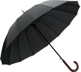 Regenschirm mit 16 Stangen aus 190T-Pongee Hedi als Werbeartikel