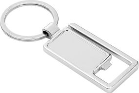 Schlüsselanhänger aus Metall Ringbolt als Werbeartikel