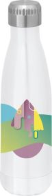 Thermosflasche aus Edelstahl, 510 ml Amorti als Werbeartikel