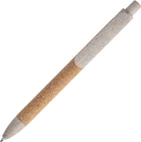 Kugelschreiber aus Kork und Weizenstrohfaser Goya als Werbeartikel