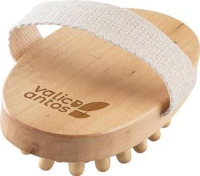 Massagegerät aus Holz für Anti-Cellulite Downey als Werbeartikel