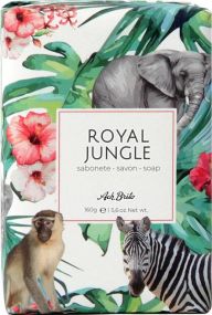 Mit grüner Tonerde angereicherte Seifen (160g) Royal Jungle als Werbeartikel