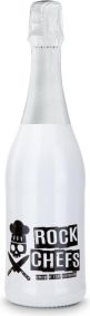 Sekt Cuvée Flasche weiß-lackiert als Werbeartikel