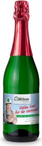 Sekt Cuvée - Flasche grün, 0,75 l als Werbeartikel