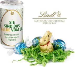 Lindt Oster-Überraschung Das Nest in der Dose als Werbeartikel