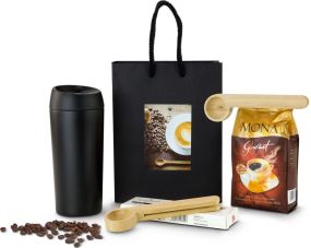 Präsenteset: Kaffee Deluxe als Werbeartikel