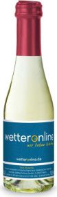 Promo Secco Piccolo - Flasche klar, 0,2 l als Werbeartikel