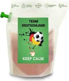 Fußball-EM Team Deutschland Keep Calm, Tee im Brühbeutel