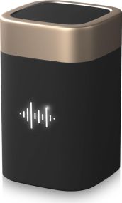 Antibakterieller Lautsprecher Clever S30 mit Leuchtlogo SCX.design als Werbeartikel