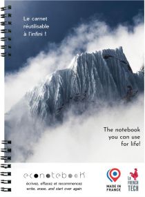 Econotebook NA5 wiederverwendbares Notizbuch mit Premiumcover als Werbeartikel