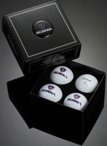 Titleist 4er Golfball Box inkl. Doming