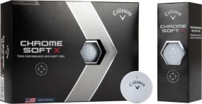 Golfball Callaway Chrome Soft X 20