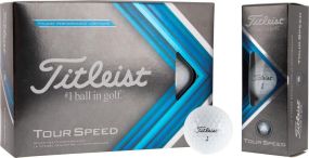 Golfball Titleist Tour Speed - inkl. Druck