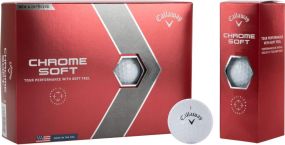 Golfball Callaway Chrome Soft 20 - inkl. Druck als Werbeartikel