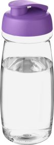 Sportflasche H2O Pulse® 600 ml mit Klappdeckel als Werbeartikel