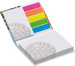 Combi Notiz-Set mit Hardcover als Werbeartikel