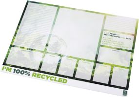 A2 recycelter Notizblock Desk-Mate® - 25 Blatt als Werbeartikel
