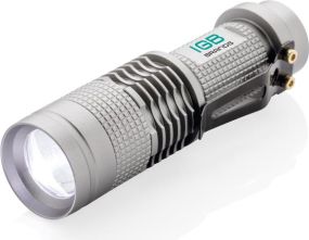 Taschenlampe 3W Cree kompakt als Werbeartikel