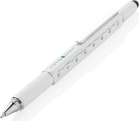XD Collection® Multifunktionsstift 5in1 Tool-Stift als Werbeartikel