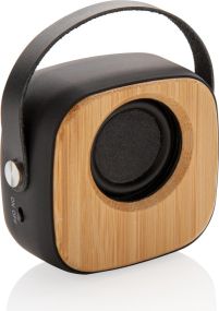 Wireless Fashion Speaker 3W aus Bambus als Werbeartikel