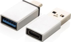 Adapter-Set USB-A & Type-C als Werbeartikel