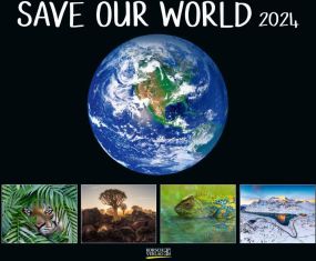 Fotokalender Save our World als Werbeartikel