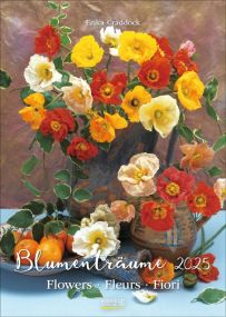 Korsch Kalender Blumenträume als Werbeartikel