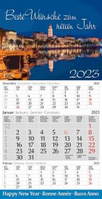 3-Monats-Fotokalender Europa als Werbeartikel