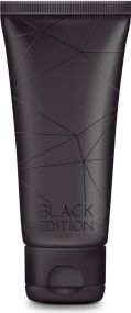 Pflegetube Black Edition - 75 ml Hand- & Nagelcreme als Werbeartikel