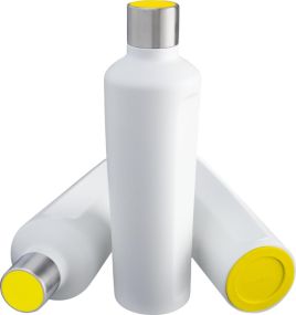 Thermotrinkflasche RETUMBLER-mySTEELONE - Weiß als Werbeartikel